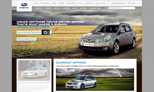 Subaru Introduced a New Website for the UK