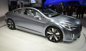 Subaru Legacy Concept Is Flashy in Los Angeles <span>· Live Photos</span>