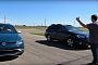 Subaru Outback 3.6R Drag Races VW Golf Alltrack, Gets Humiliated