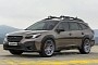 Subaru Outback Gets Counterintuitively Lower, Looks Rad With CGI Chrome Delete