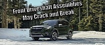 Subaru Recalls Crosstrek, Impreza, Forester, WRX Over Issue Concerning Front Driveshafts