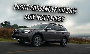 Subaru Recalls Outback and Legacy for Front Passenger Airbag That May Not Deploy