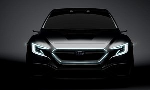 Subaru Viziv Performance Concept Previews Future Sports Sedan