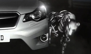 Subaru XV Symmetrical AWD Takes on Metallic Animals