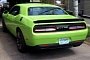 Sublime Green 2015 Dodge Challenger SRT Hellcat Spotted