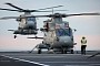 Submarine-Hunting Helicopters Arrive on Aircraft Carrier HMS Prince of Wales