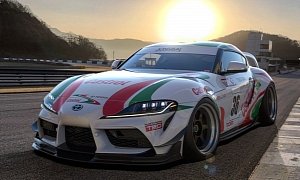 Subtle Widebody 2020 Toyota Supra with Castrol Livery Looks Amazing