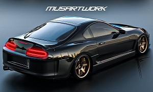 Subtly Modernized A80 Toyota Supra Looks Ready for a Clean and Simple JDM Life