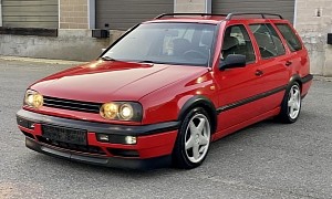 Subtly Tuned 1995 Golf TDI Estate Hardly Needs Any Mods to Look Wicked