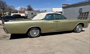 Suicide-Door Barn Find: 1966 Lincoln Continental Is All-Original and 99% Rust-Free