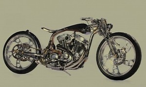 Sultans of Steel by Kromworks Is Superbly Crafted Harley-Davidson Custom Art