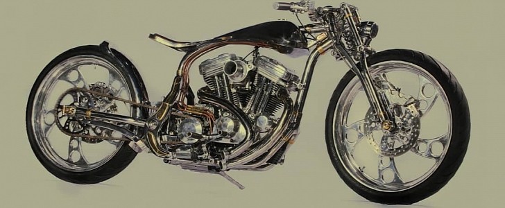 The Harley-based Sultans of Steel, from Indonesia's Kromworks