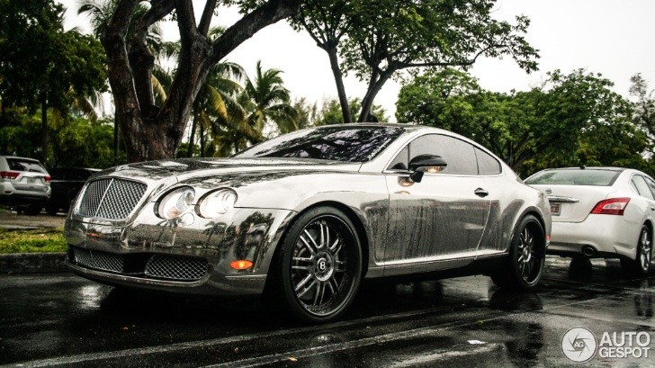 Chrome Bentley Continental GT