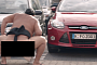 Sumo Wrestlers Promote Ford Focus Door Edge Protectors