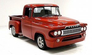Sunburst Orange 1960 Dodge D100 Could Take on Custom Chevys and Fords Any Day