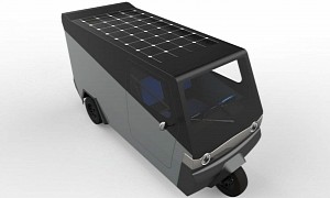 Sunny EV Is Solar and Battery-Powered Cargo Solution for Urban Streets