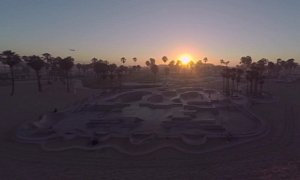 Sunrise Drone Footage of Venice Beach Is the Most Beautiful Thing You’ve Seen This Year