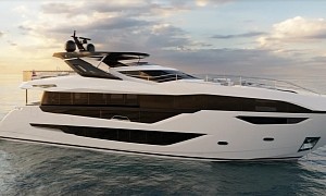 Sunseeker Offers Glimpse at the Interior of Their New 100 Yacht