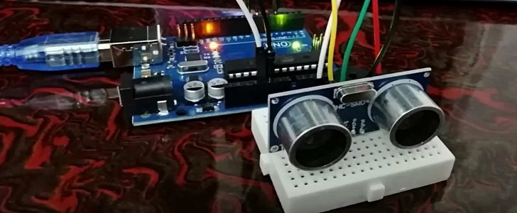 The Arduino-powered parking sensors