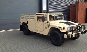 Super Clean Humvee Pickup Truck For Sale in the Netherlands