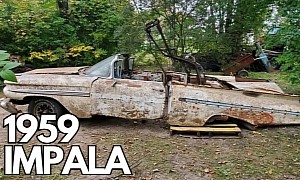 Super-Expensive 1959 Chevy Impala Looks Frightening, Can't Stay Together in One Piece