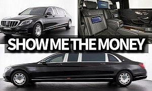 Super-Luxurious Mercedes-Maybach S 600 Pullman Demands Access to Your Bank Account