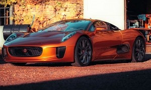 Super Rare 007 Jaguar C-X75 Is Up for Sale and Could Be Yours for a Cool Million