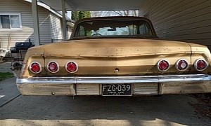 Super-Rare 1962 Chevrolet Impala SS Flexes Anniversary Paint, Bad News Under the Hood