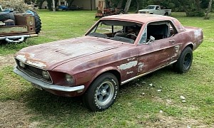Super-Rare 1968 Ford Mustang High Country Special Comes With Two V8s, Two Transmissions