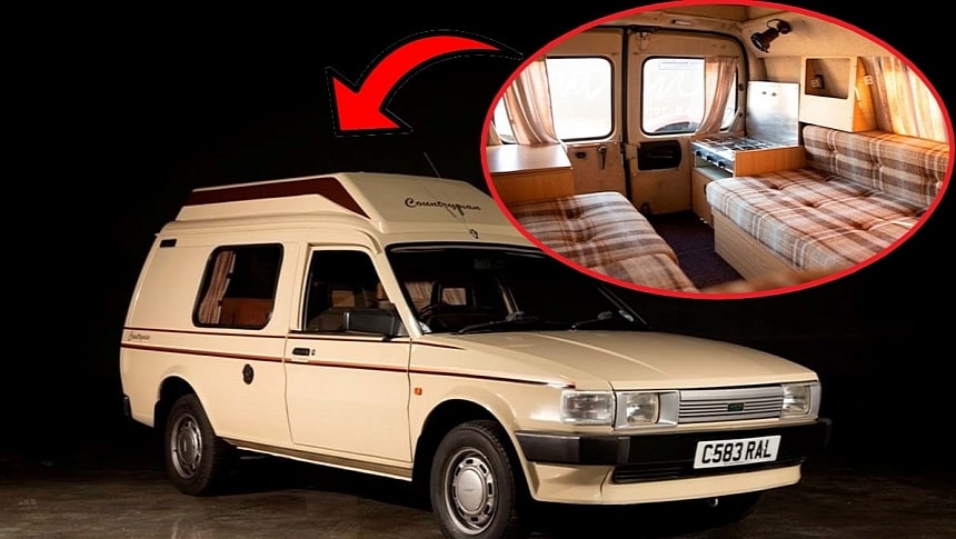 1986 Austin Maestro Countryman is a (tiny) family camper in excellent and original condition 
