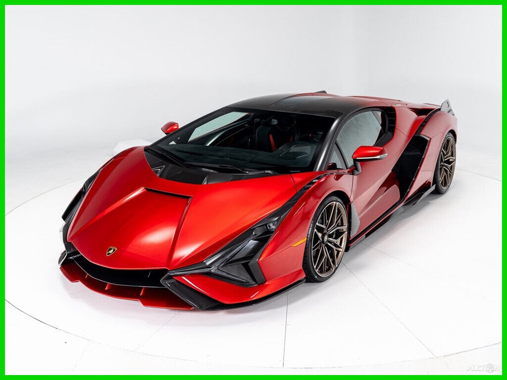Lamborghini Sian listed up for auction