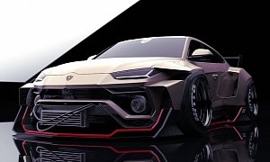 Super-Widebody Lamborghini Urus Looks Ready for Any Race