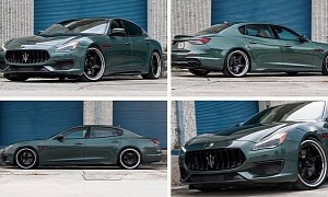 Superb Maserati Quattroporte Shows Up With New Wheels and We Absolutely Love It