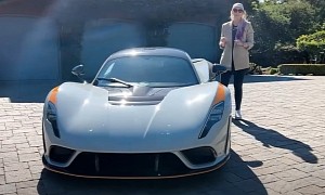 Supercar Blondie Checks Out the “World's Most Powerful Car,” Hennessey Venom F5