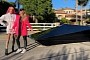 Supercar Blondie Drives "UFO Car" to Surprise Jeffree Star