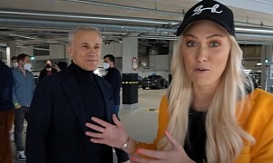 Supercar Blondie Gives Behind-the-Scenes Look at the BMW Christmas Ad
