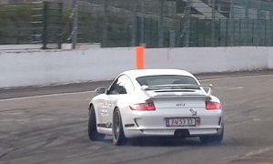 Supercars Drifting in Slow Motion Show How Grip is Lost and Found