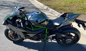 Supercharge Your Riding Experience With This 5,400-Mile 2015 Kawasaki Ninja H2