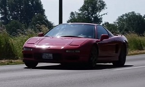 Supercharged Acura NSX Whines All the Way to Its Top Speed, VTEC's Still There