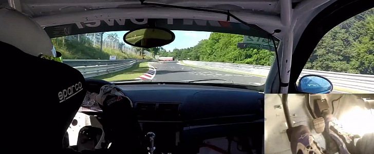 BMW E46 M3 Supercharged on the Nurburgring