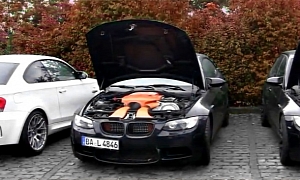 Supercharged BMW M3 V8 with Akrapovic Exhaust Sounds the Business