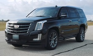 Supercharged Cadillac Escalade Sounds Like a Demon, Goes (Almost) Like an Exorcist