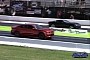 Supercharged Corvette Drags Challenger and Charger Hellcat, Redeye, All Sound Rad