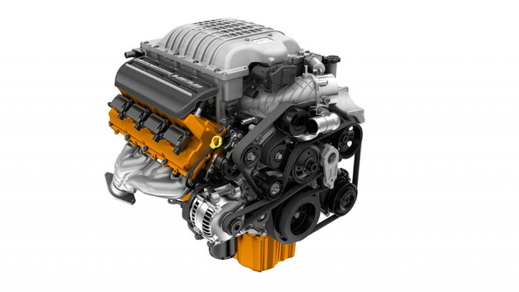 2015 Dodge Challenger SRT Hellcat 6.2-liter Supercharged HEMI V8 Engine