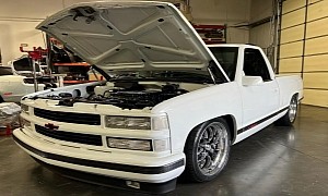 Supercharged LT4-Swapped '94 Silverado Gaps Sports Cars Half Its Age