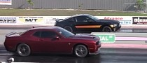 Supercharged Mustang Drags Shelby GT500 and Challenger Hellcat, It's Anyone's Guess