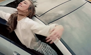 Supermodel Karlie Kloss Stars in Mercedes CLA Promo