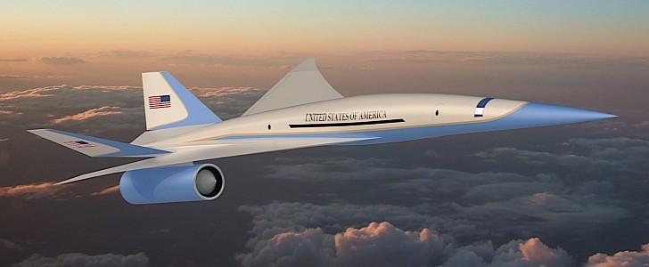Exosonic Air Force One rendering
