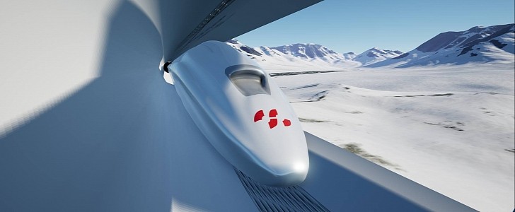 The Swisspod will travel between Zurich and Geneva in 17 minutes