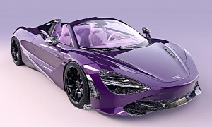“Superspec” McLaren 720S Goes Mopar Plum Crazy Over Digital Forged Carbon Luxe